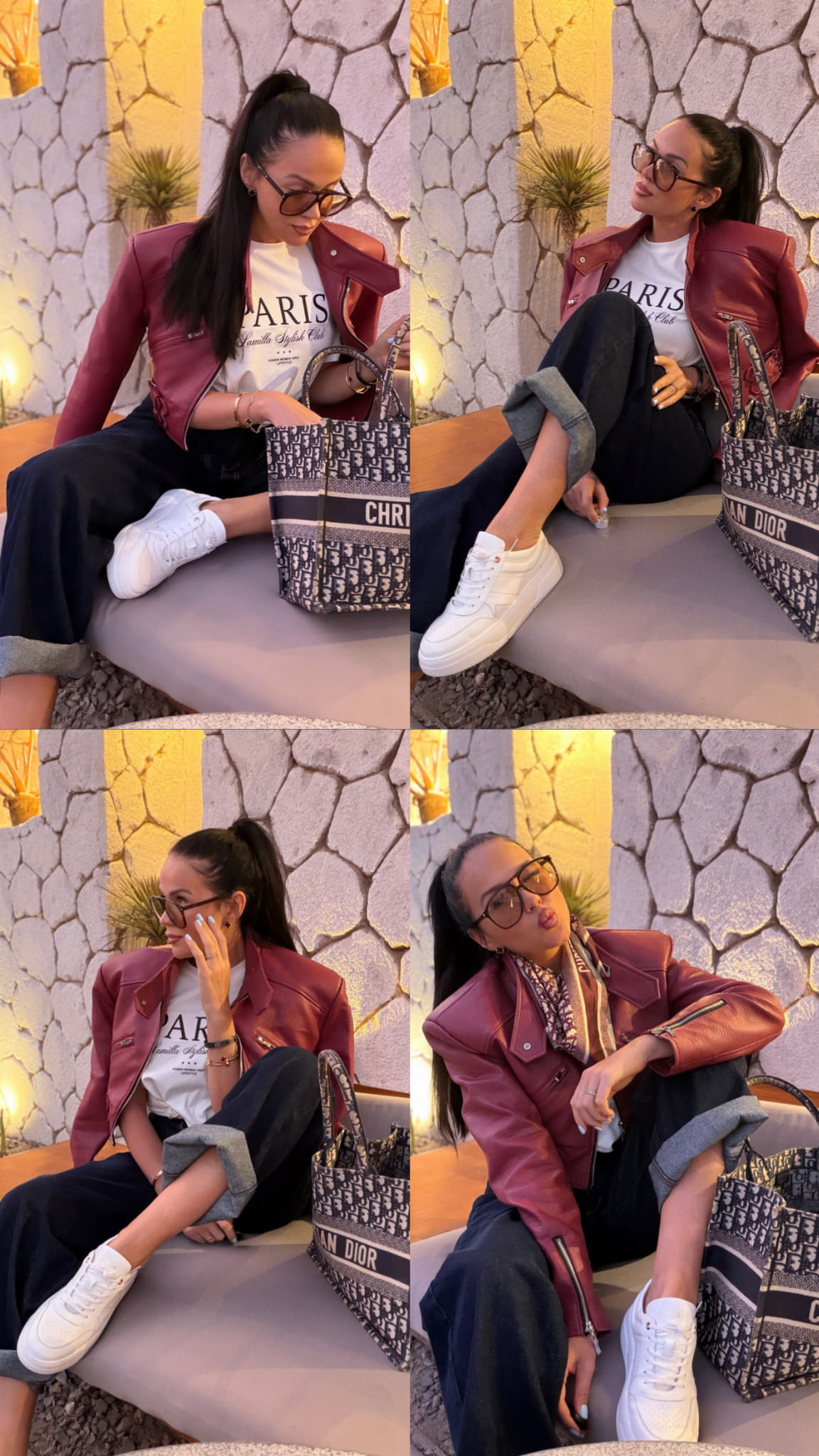 La milla białe sneakersy na grubszej podeszwie skóra 37 i 38